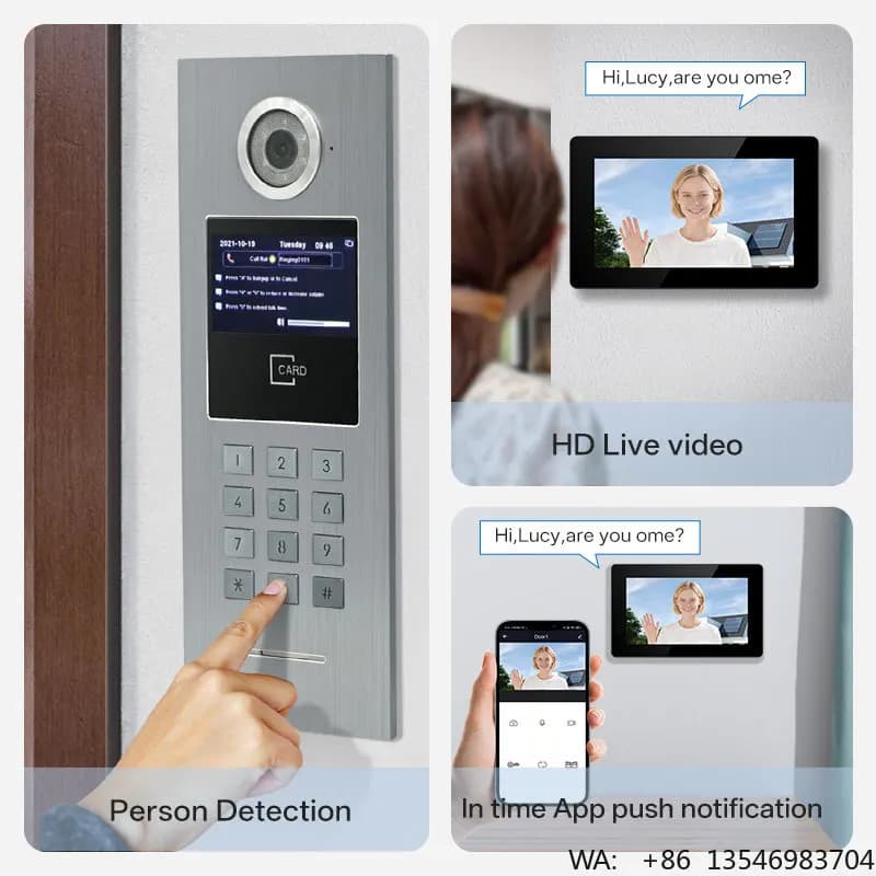 Videocitofono IP Smart Bcom con Controllo Tramite App Mobile per Edifici Plurifamiliari - Sistema di Videocitofonia