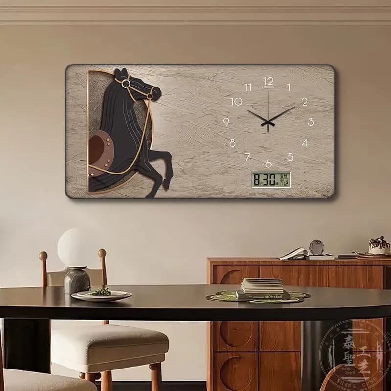 Orologi da Parete, Poster per Ristoranti, Quadri Decorativi, Decorazioni per la Stanza, Orologio da Parete, Articoli per l'Arredamento della Casa, Poster di Lusso