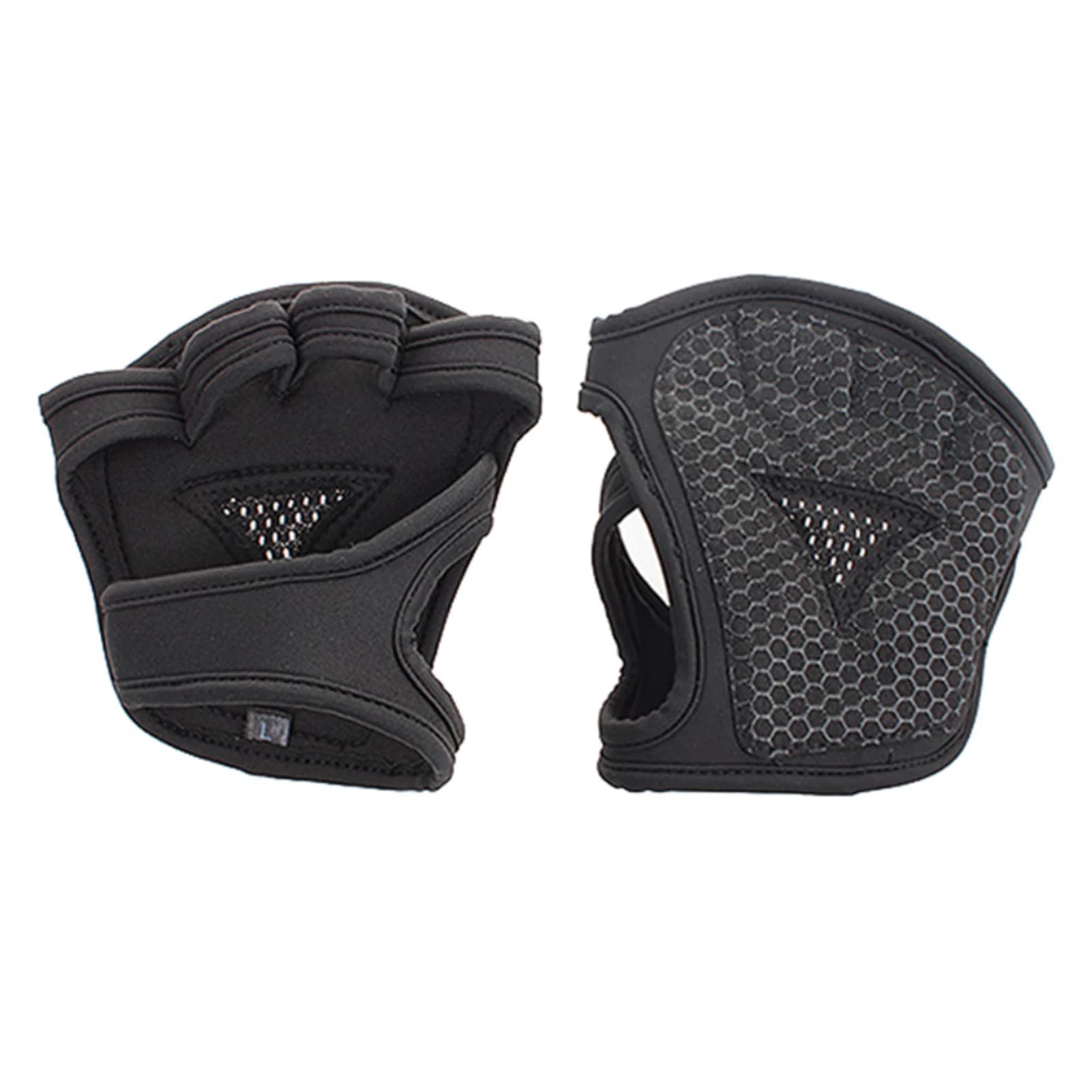 Lifting Palm Dumbbell Grips Pads Unisex Anti Skid Weight Cross Training Gloves Gym Fitness Sport Training for Hand Protection