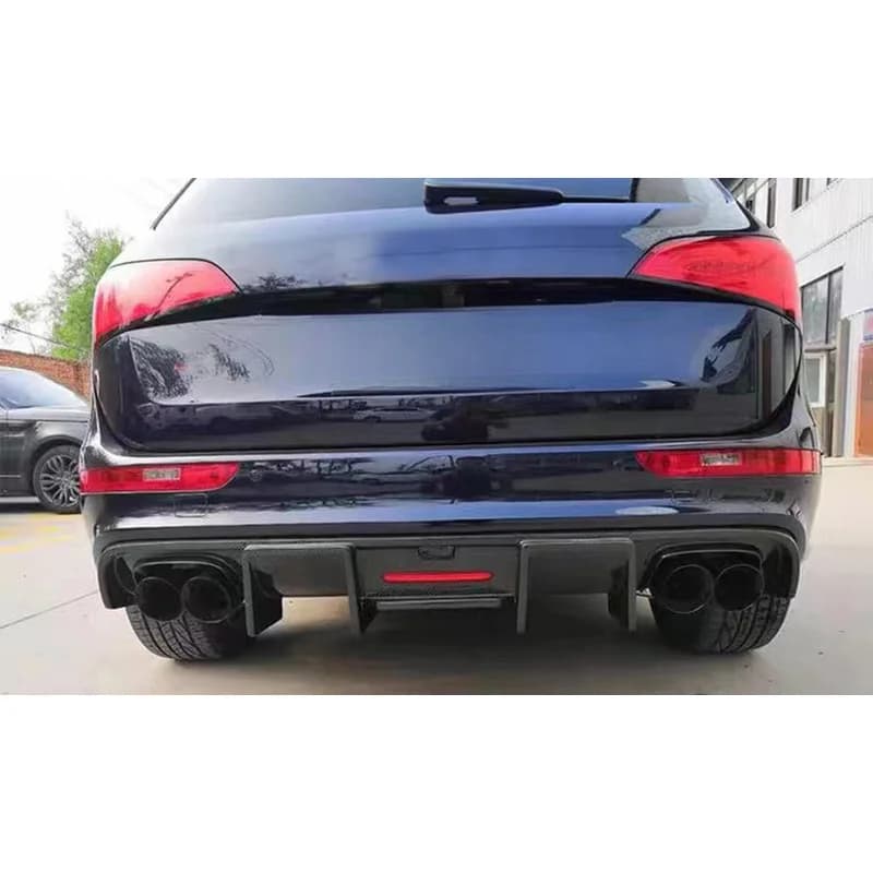 High Quality Carbon Fiber Rear Diffuser Lip Fit Q5 2012-2018 Exterior Modification Parts