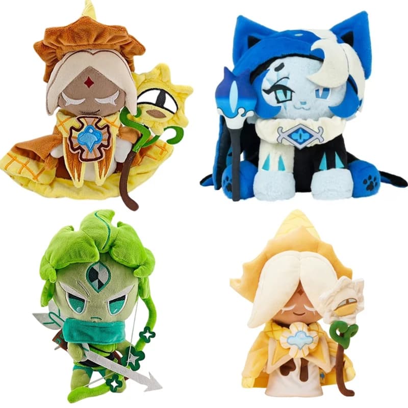 Plush Shadow Milk Cookie 25 cm, Cookie Collection figurine Run Kingdom, Room decoration, Children's Toy, Birthday Gift for Friends