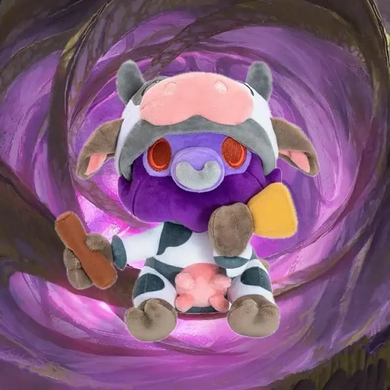 Peluche Moo Cow Alistar, Confezione Originale Autentica, Nuovo di Zecca
