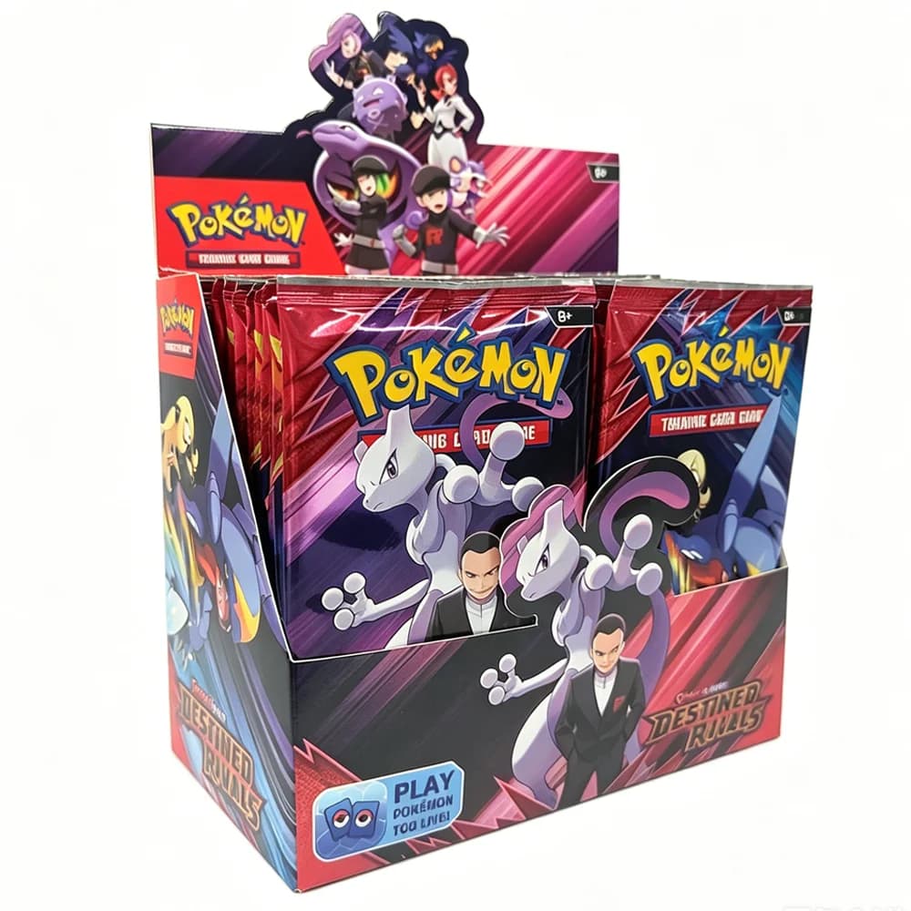 360 pieces Pokemon card rivals intended prismatic evolutions purple scarlet 151 PALDEAN English Booster battle translation card