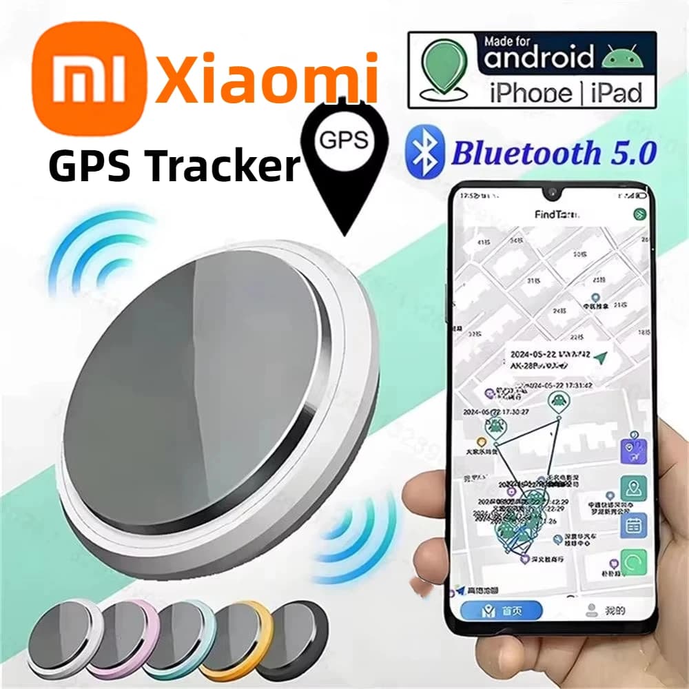Dispositivo GPS Xiaomi, Localizzatore Intelligente Anti-Smarrimento per Animali Domestici, Borse, Portafogli, Bluetooth Finder Air Tag per iOS e Android