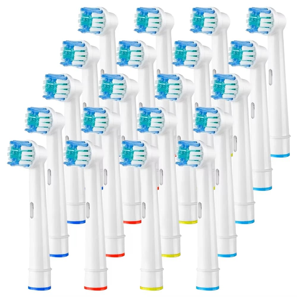20Pcs/Lot Electric Toothbrush Head For Oral B Sensitive Replacement Brush Heads D25 D30 D32 D18 4739 3709 4728 D4510 D12013