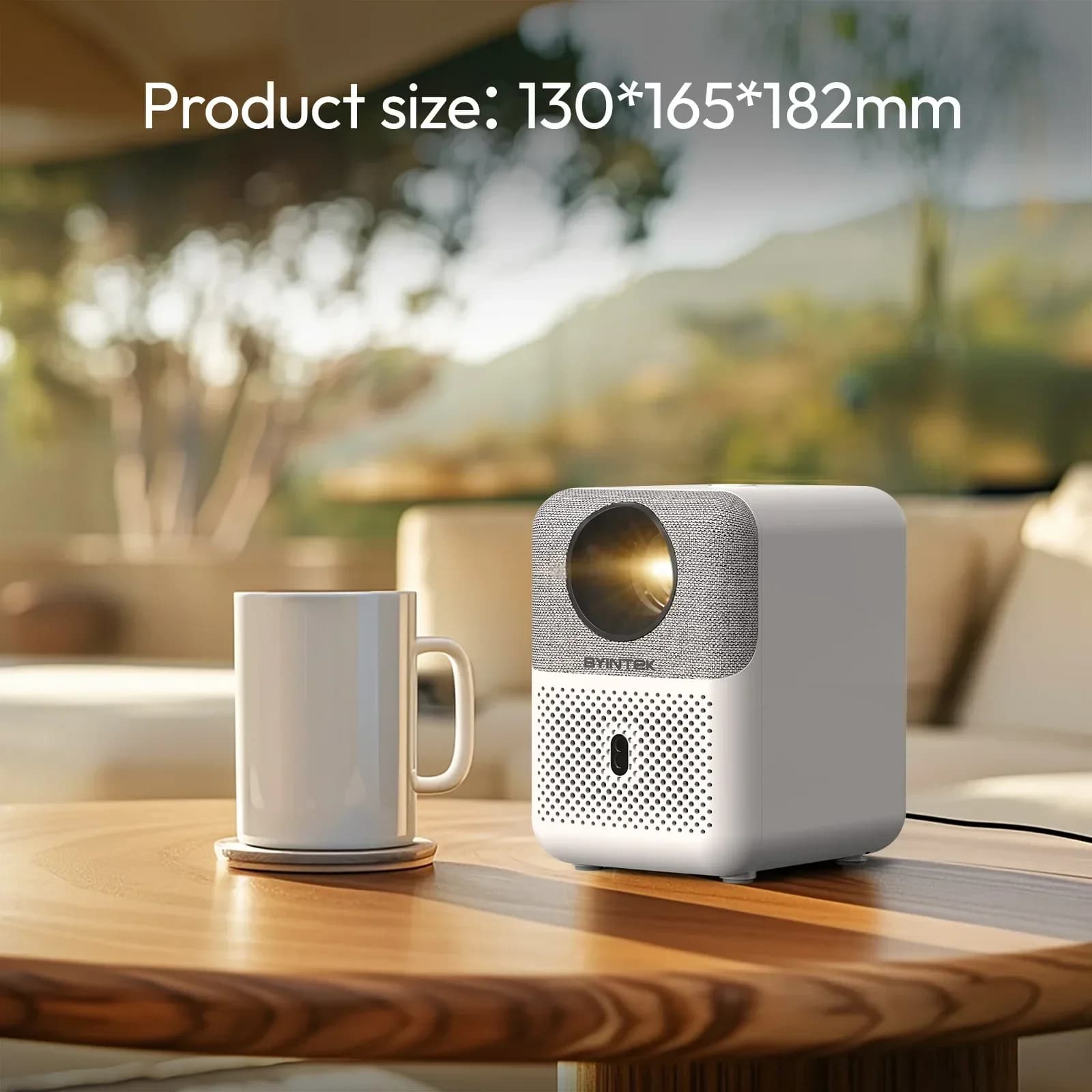 Perfect2026 BYINTEK U4 Smart Android WIFI 4K Wireless Home Theater LED Video Mini proiettore portatile mobile economico