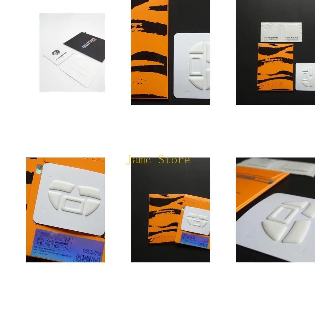 LX0B Esports Mouse Feet for VIPER Gaming Mechanical Mouse, ICE Version