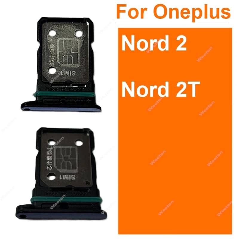 Per OnePlus 1+ Nord 2 2T Nord 2 Nord 2T 5G: Vassoio Porta SIM, Slot Porta SIM, Lettore Schede, Cavo Flessibile per Riparazione