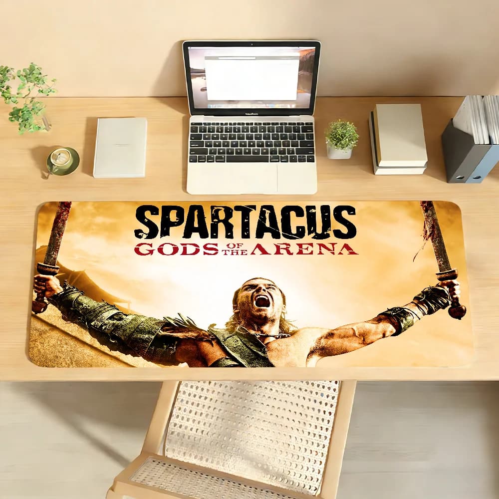 Popolare tappetino per mouse TV Spartacus, tappetino per mouse in gomma antiscivolo per computer portatile, tappetino per mouse per giocatori, decorazione per scrivania