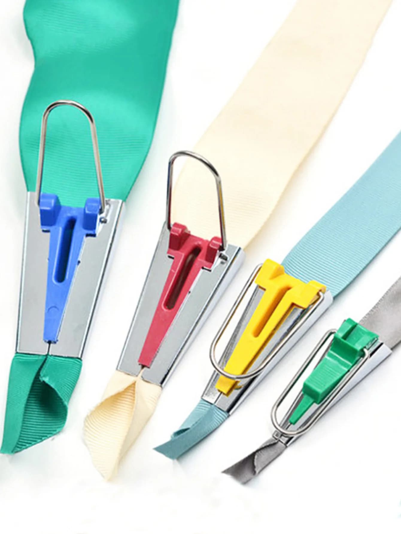 Tape maker Tool patchwork DIY Bigodino for edge binding strips Tool for sewing hairstyles for hand made fabric strips for home use