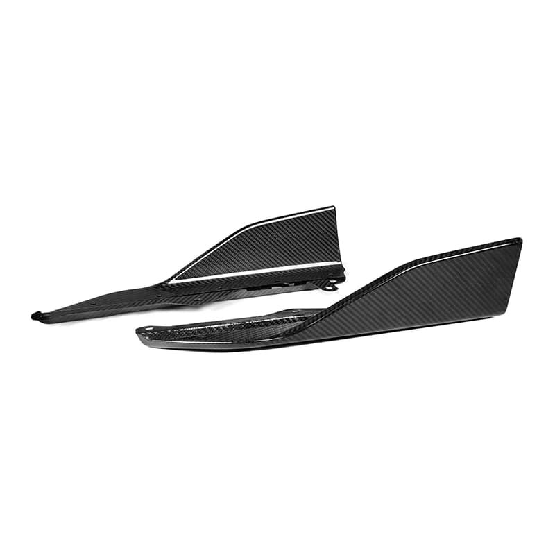 Estensioni Laterali in Fibra di Carbonio Stile MP per Paraurti, Minigonne Laterali per BMW Serie 2 2 Porte 2022+ G42