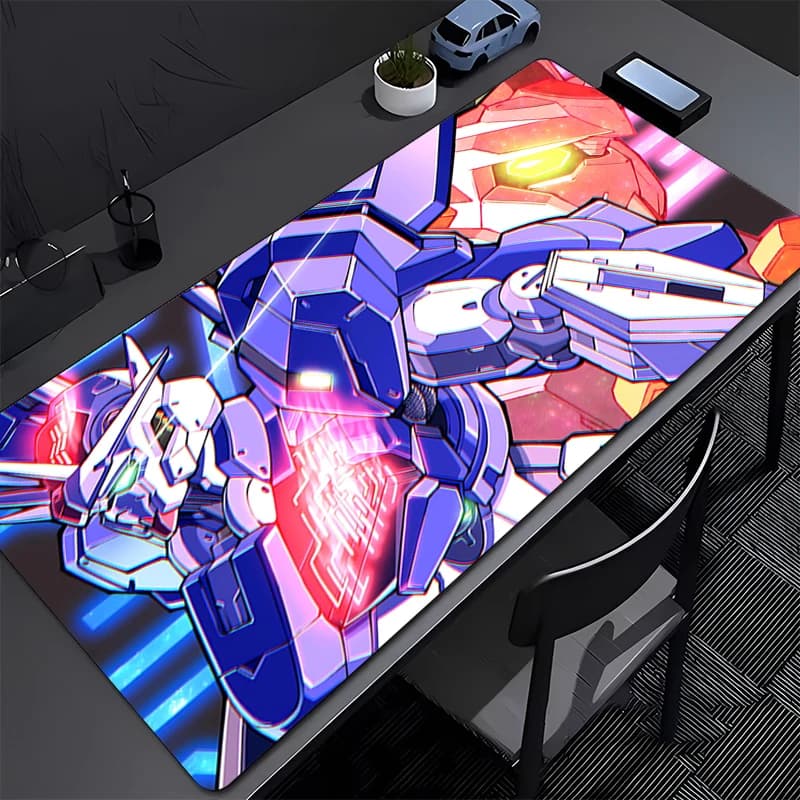 Tappetino per mouse da computer Gamer Mechanical Warrior G-gundam A-aerial, tappetino da gioco morbido per tastiera e mouse