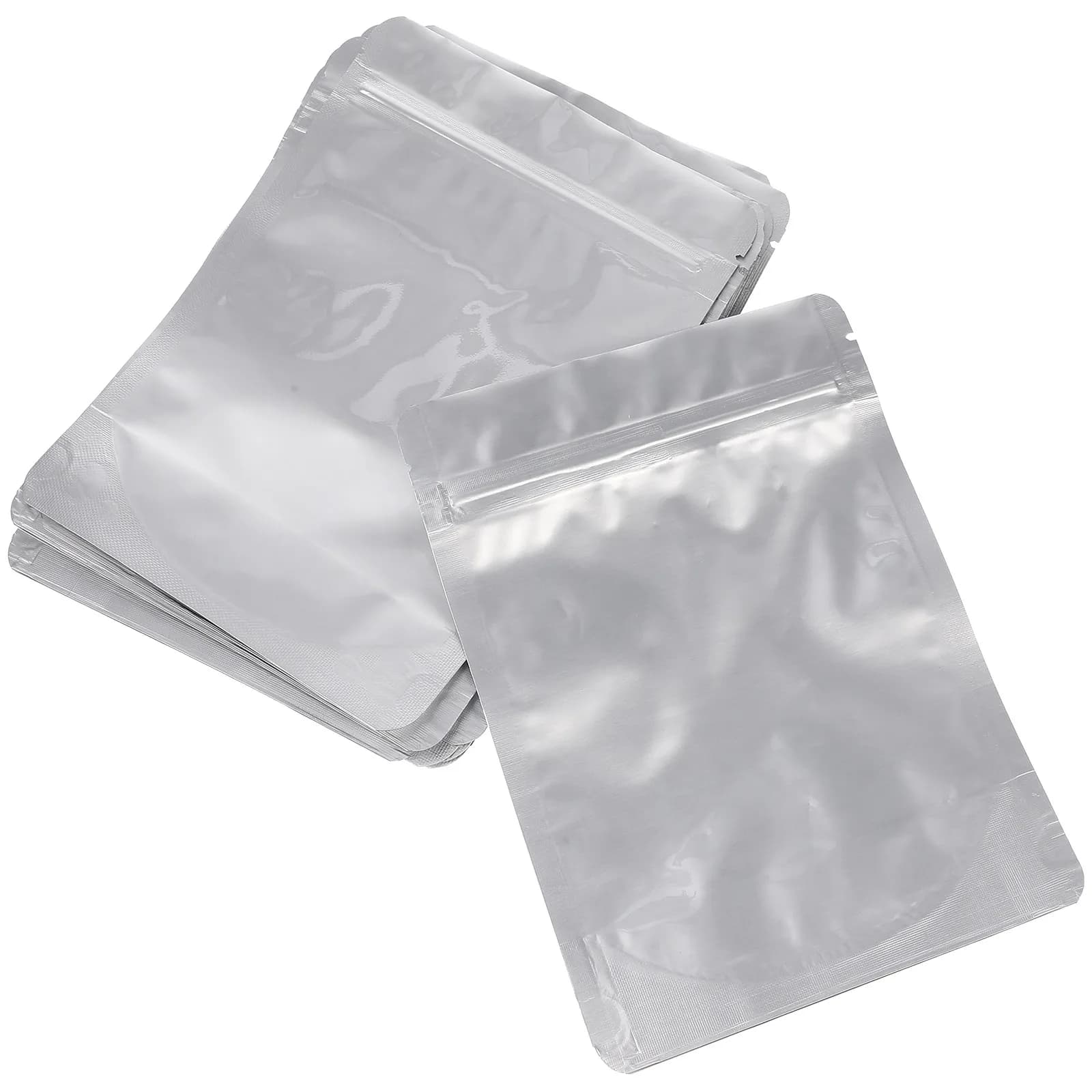 30Pcs Heavy Duty Self Standing Resealable Food Pouches Leak Proof for Coffee Powder Tea Sugar Cereals Dried Fruit Nuts Spices