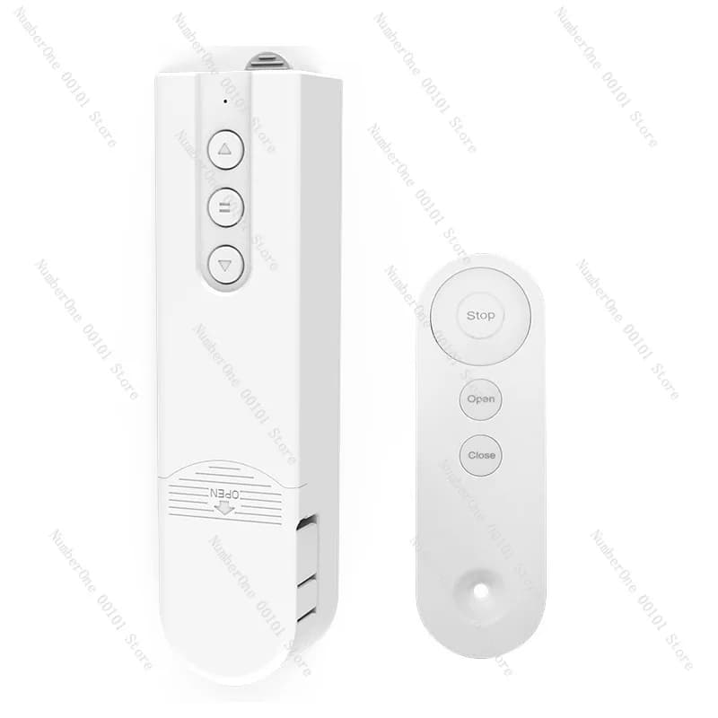 Motore per tende con coulisse intelligente Bluetooth, telecomando automatico Tuya, motore per tende a rullo con perline elettriche Zigbee