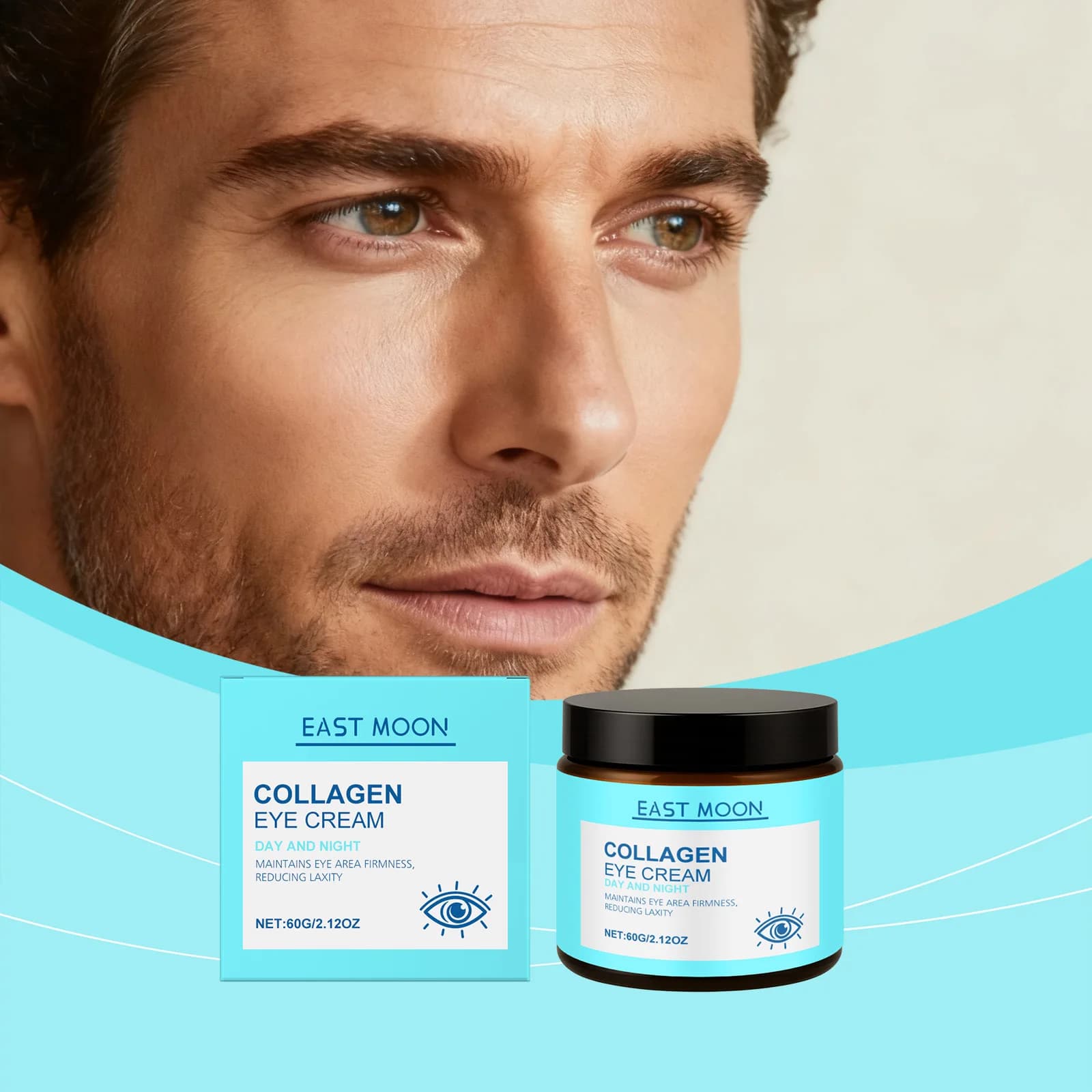 Human Collagen Eye Cream Anti Eyeline Anti Swelling Dissolvency Slim Line Lifting Hydrating Reparation Skin Care