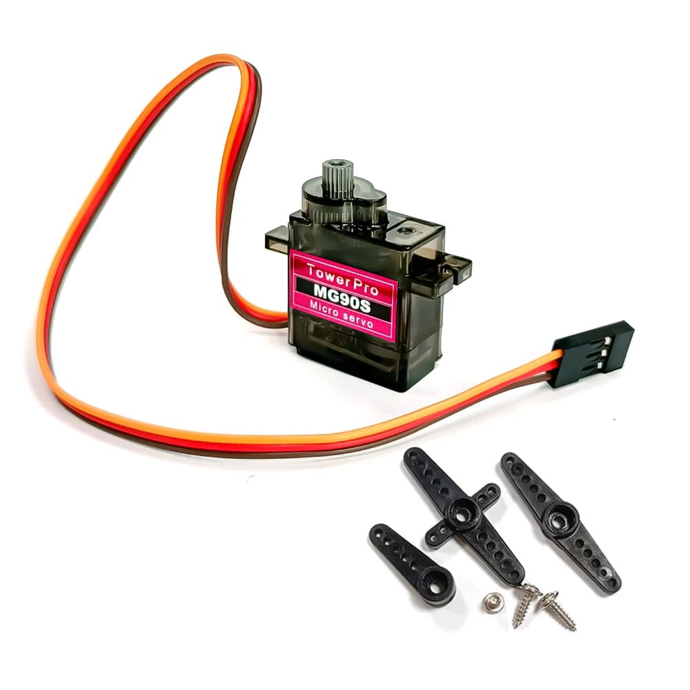 2/4/5/10/20/100 Pezzi Ingranaggi Interamente in Metallo MG90S per Elicottero RC, Barca, Auto, MG90 9G Trex 450, Robot RC