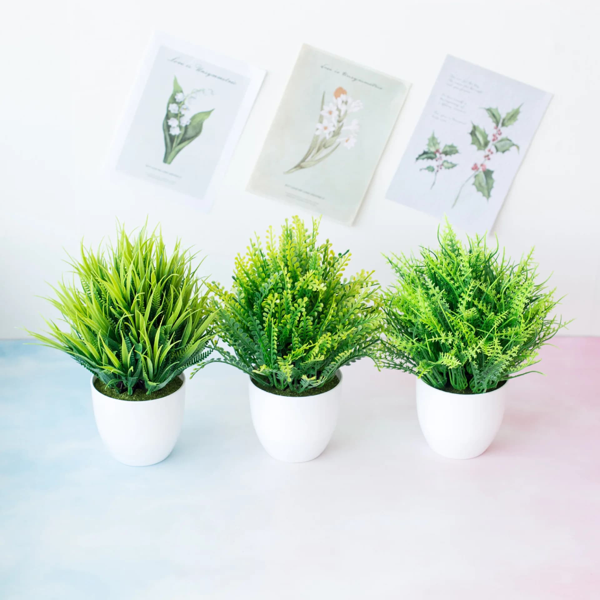 Artificial Plants Green Bonsai Small Tree Pot Plants Fake Flower Potted Ornaments Home Garden Decoration Craft Plant Decorative