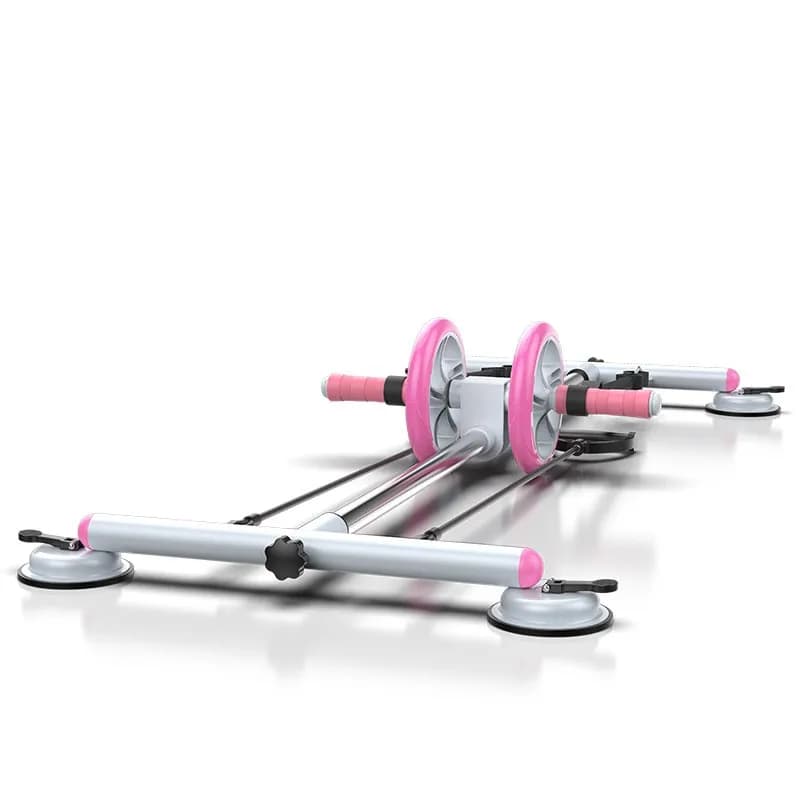 2022 New Designs Home Gym 6 in 1 Abdominal Training AB Wheel Roller Wheel Fitness Equipment Body Building 2