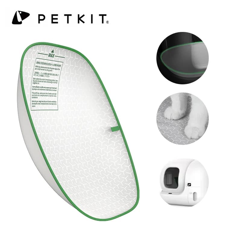 Tappetino per Lettiera Gatti PETKIT PURA MAX 2, Accessori, Tappetino ad Alte Prestazioni con Tripla Protezione, Adatto come Cuscino per Toilette Gatti