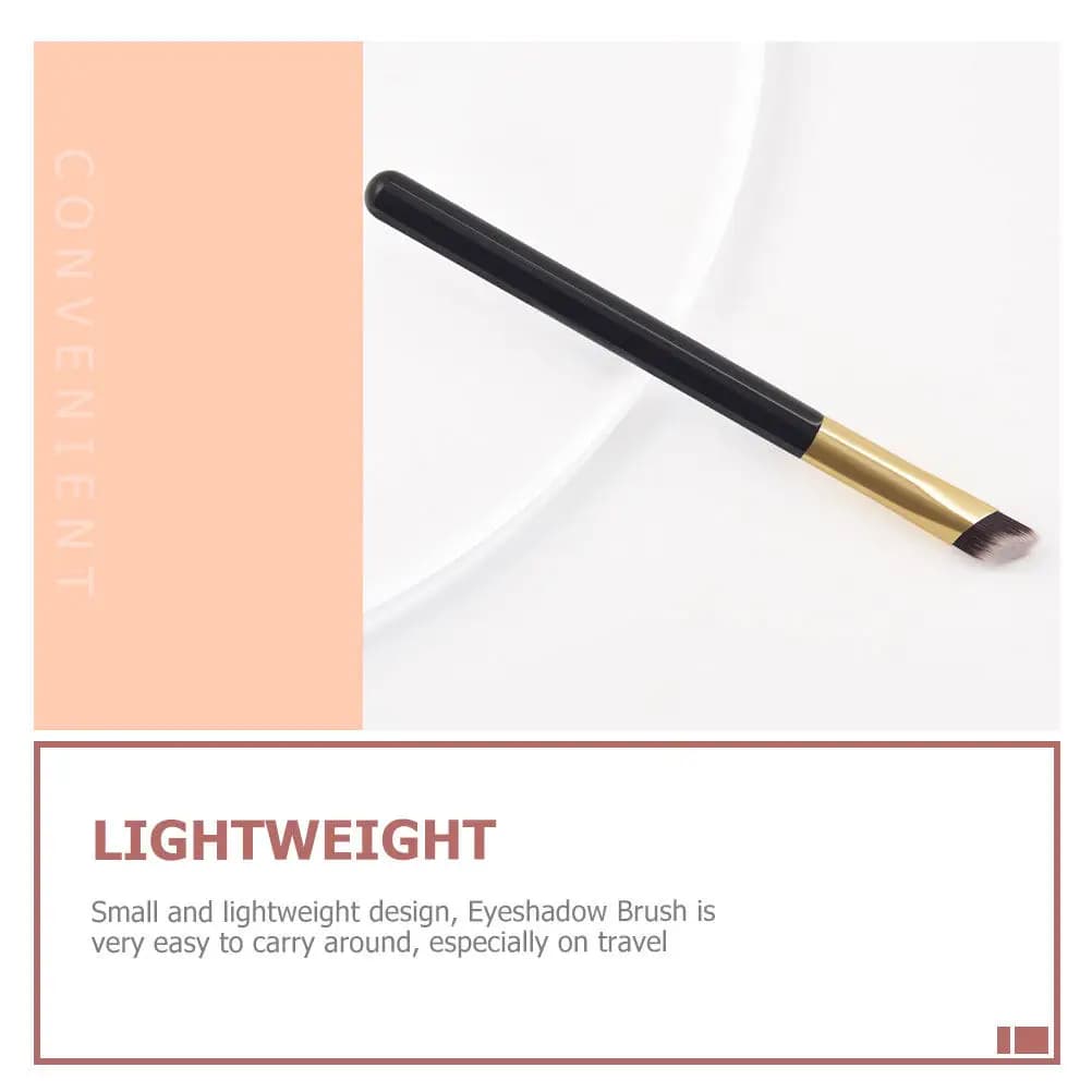 Set of 3 Angle Eyebrow Brushes, Eyeliner and Shoe Brushes, Eyebrow Makeup Brushes