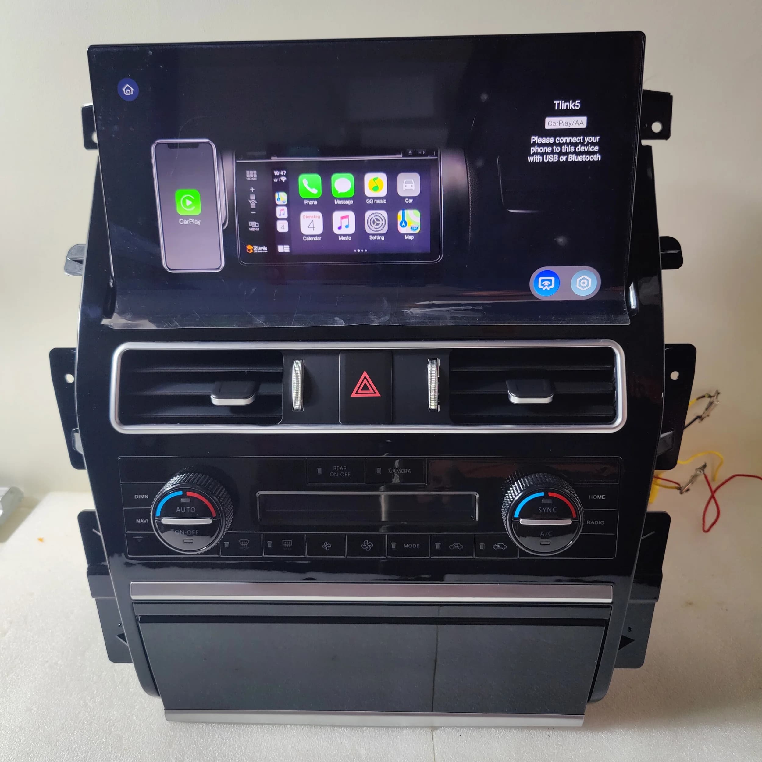 13.3 pollici Radio CarPlay Android Per Nissan Patrol Y62 2012-2019 Multimediale Auto Radio Lettore Auto Bluetooth Stereo DSP unità principale