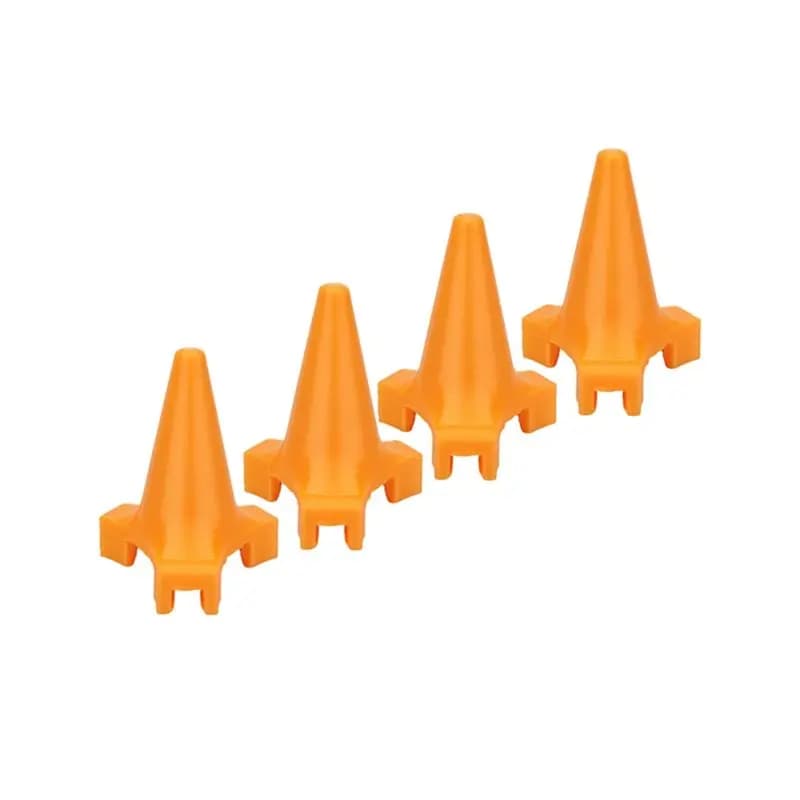 [NUOVO A09R!] Supporto per Carrello di Atterraggio Rialzato con Protezione e Prolunga per Drone DJI NEO 2, Colore Arancione