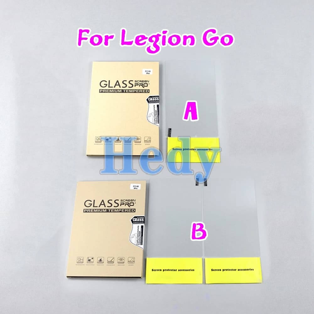 10 set di vetro protettivo da gioco per Legion Go Pelicula Pellicola in vetro temperato per Lenovo Legion Go Pellicola proteggi schermo