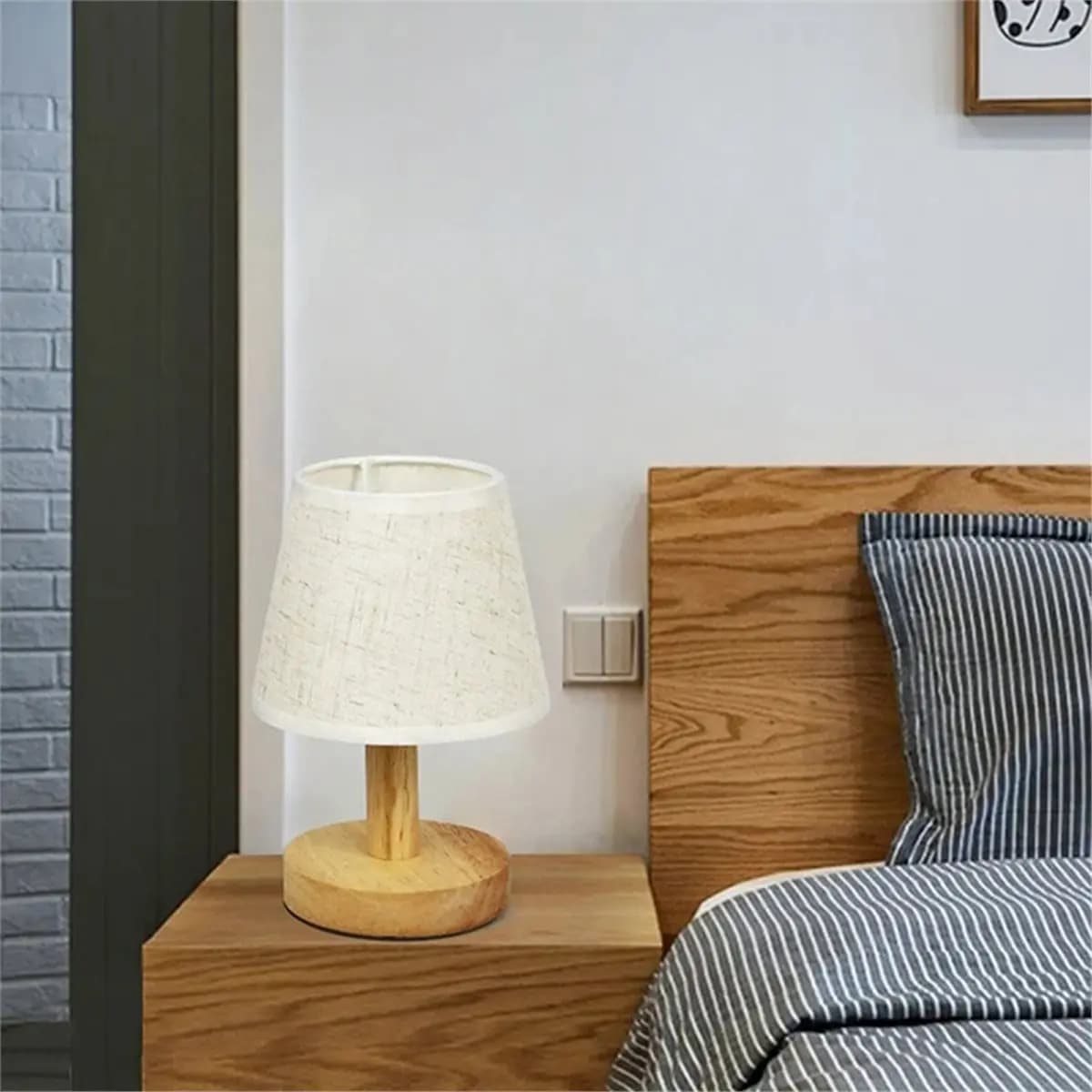 AA14 LED Table Lamp USB Powered Lighting for Living Bedroom Bedside Night Lamp Desktop Linen Lamp Decoration LED Desk Lights