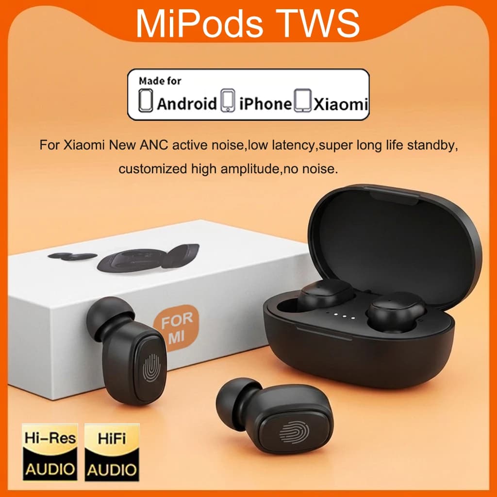 Originale Xiaomi Redmi Airdots TWS A6S Pro Auricolare Bluetooth Cuffie Senza Fili Per Xiaomi Redmi Airdots Android IOS Auricolari Mini Auricolari con Il Mic