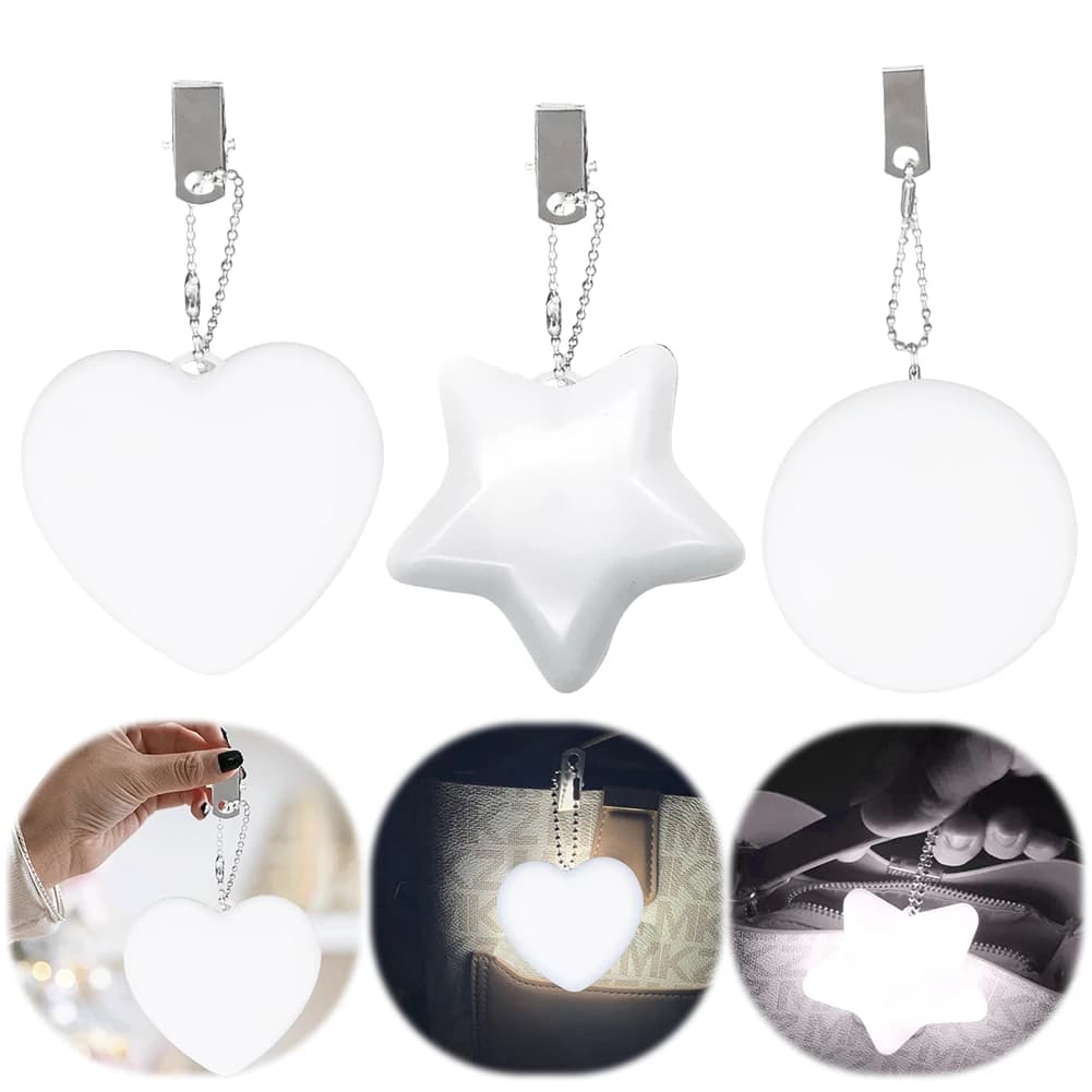 1/2/3 PCS LED Purse Light with Automatic Sensor Handbag Light Bag Light Night Light Best Gifts for Women Mother Friends