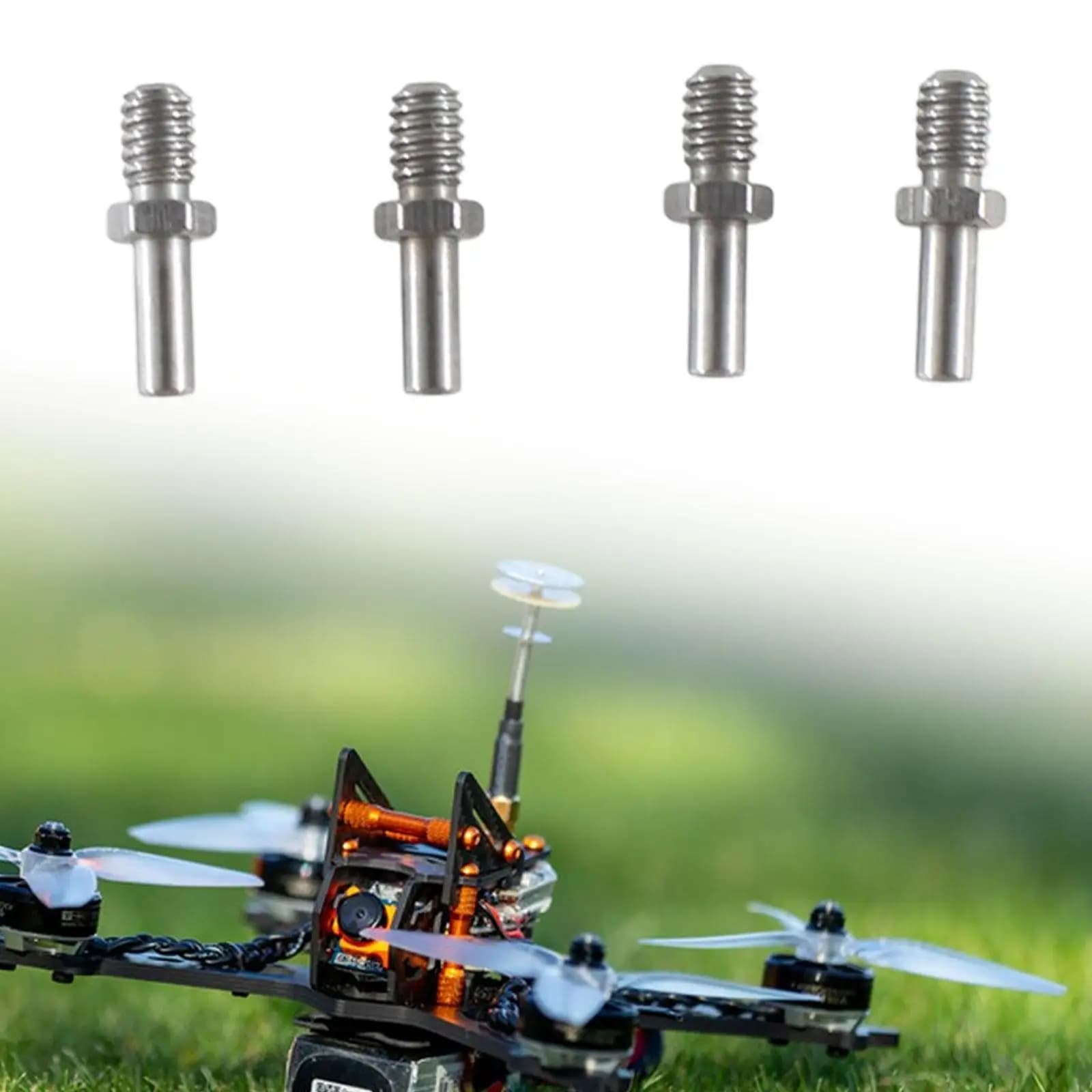 4x RC Helicopter Horizontal Axis Set Wear Resistance Upgrade