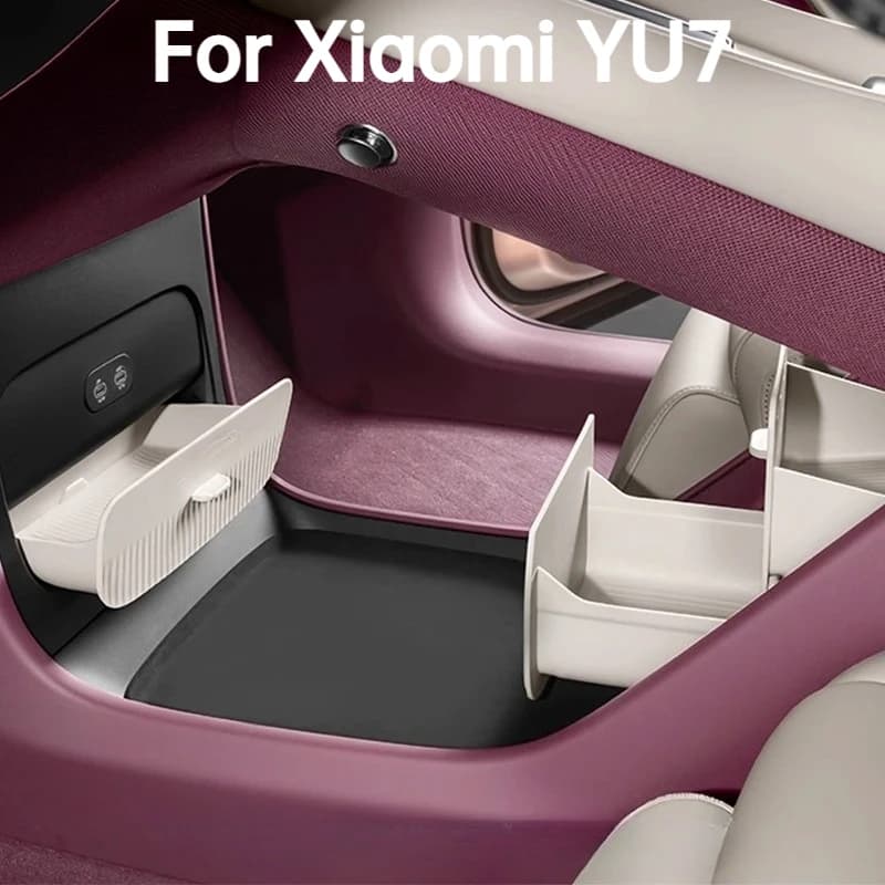 For Xiaomi YU7 2025 2026 Sunglasses Storage Box under Center Console Hidden Storage Case Aromatherapy Box Interior Accessories