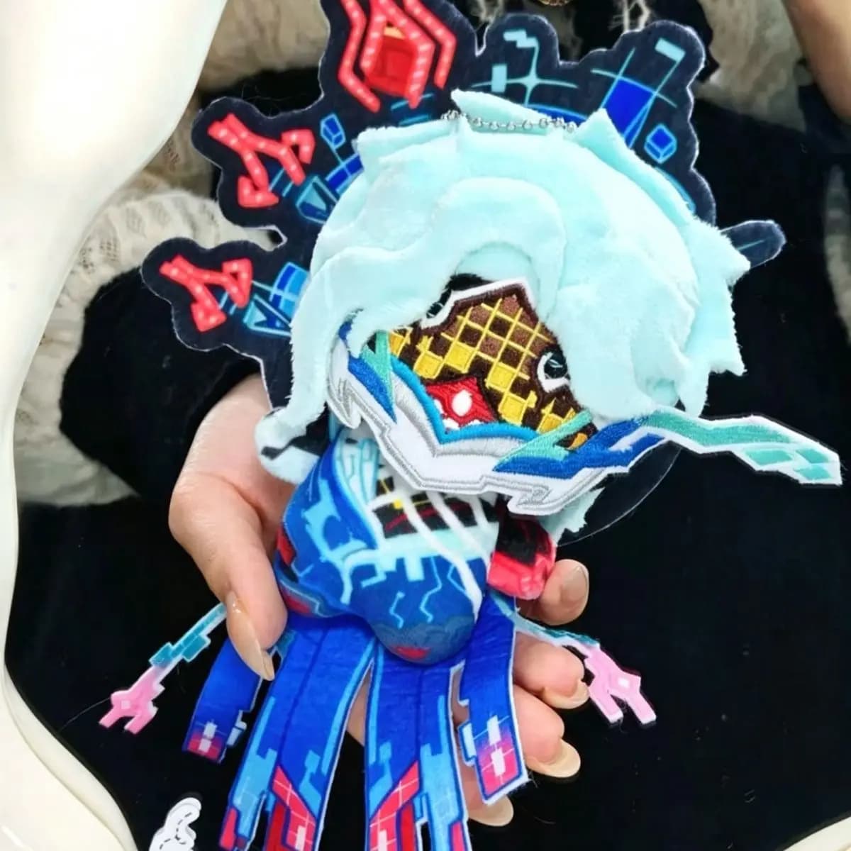 Genshin Impact Il Dottore 10cm Cosplay Anime Figure Idol Plushies Pillows Bag Pendant Mascot Student Accessory Fans Gift
