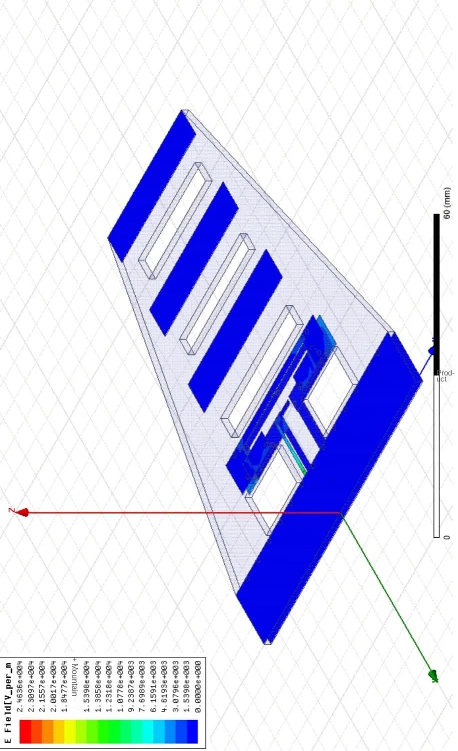 Antenna a portata estesa 2.4G Antenna foglia d'acero La stessa antenna di trasmissione mappa per il miglioramento del segnale wifi