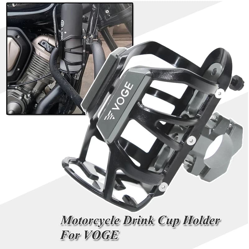 For VOGE 500DS 500DSX 650DS 625DSX 500R 500AC 300AC 300R RR 525DSX 525R Motorbike Beverage Water Bottle Drink Cup Holder