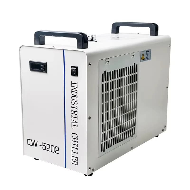 Industrial Refrigeration Equipment CW5000/5202 Air Cooled Laser Cutting Machine CO2 Universal Water Tank Pump included