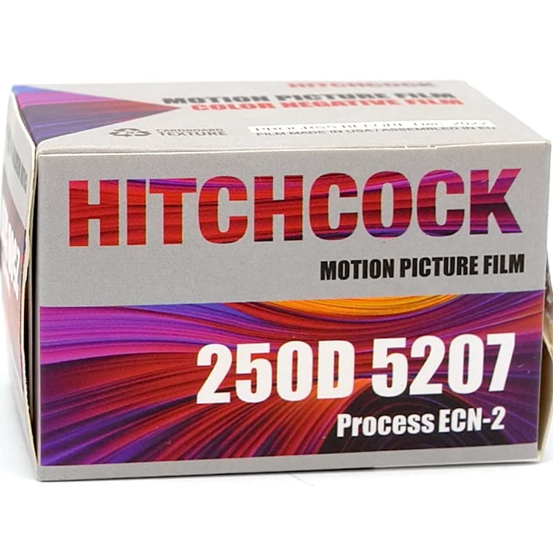 1-5 ROLL HITCHCOCK 5207 135 Pellicola a colori Pellicola negativa 250D 36 fogli Luce diurna 35mm Pellicola negativa per fotocamere Kodak M35/M38