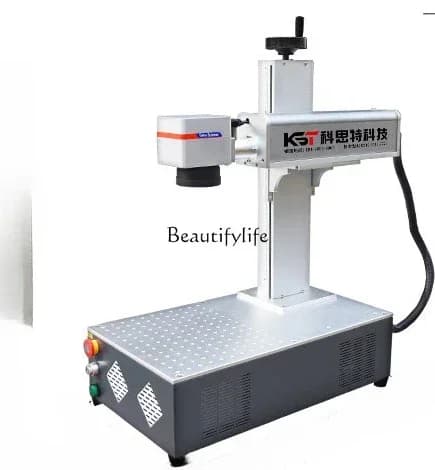 FG34Macchina per marcatura laser a fibra da tavolo Piccola macchina per incisione su metalli portatile automatica