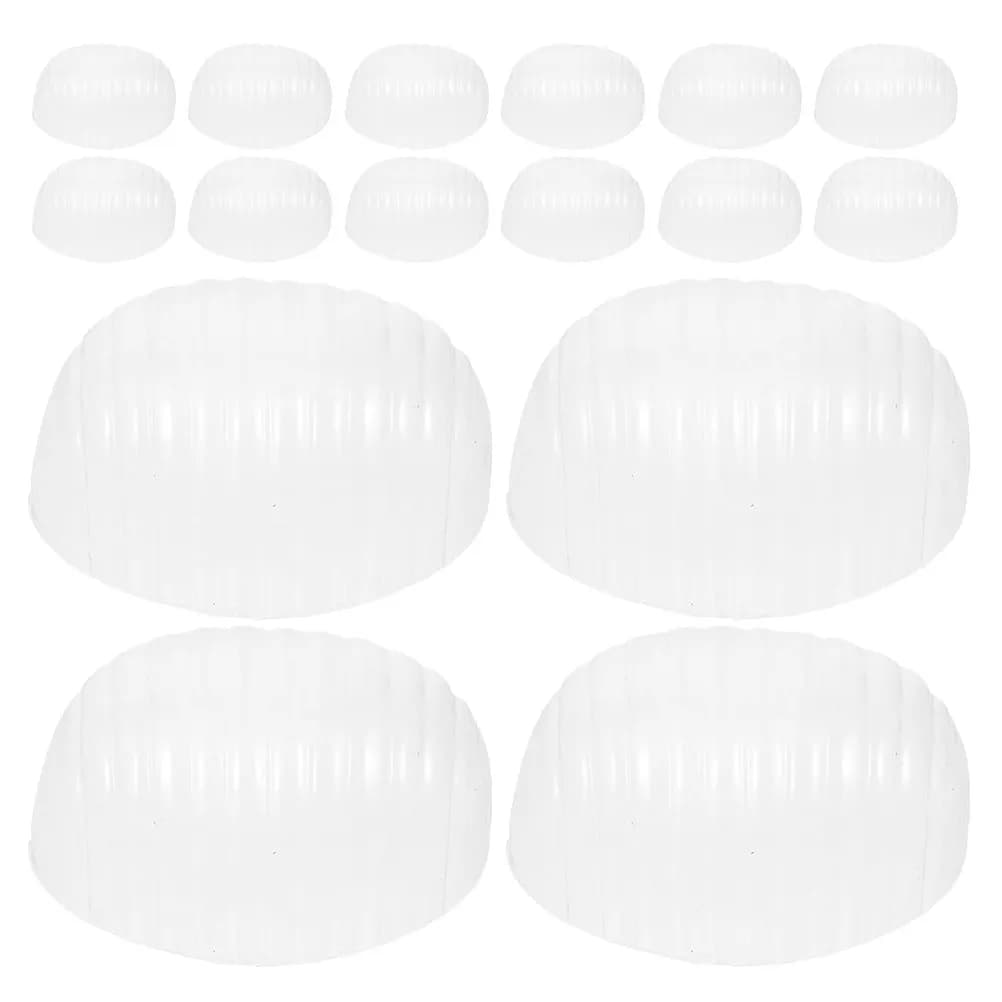 60Pcs Hat Shaper Insert Baseball Cap Support PVC Inner Holder for Peaked Hats Baseball Cap Shaper Rack Supplies