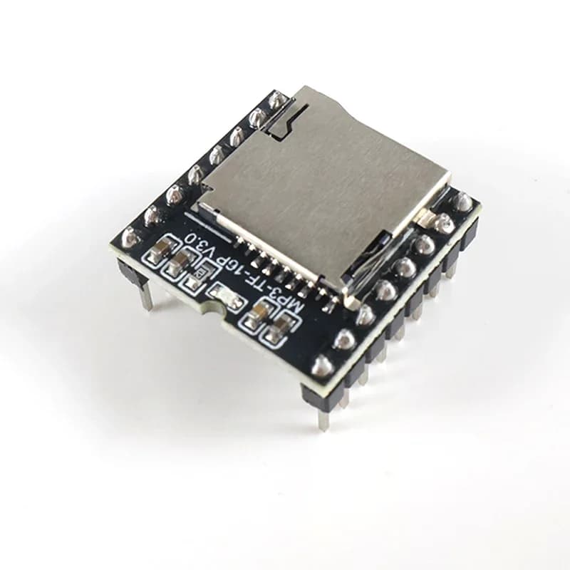 DFPlayer Mini Modulo Lettore MP3 Scheda TF Porta USB DAC a 24 bit per Arduino UNO Mega 2560 Pro Micro ESP32 CAM Amplificatore Audio FAI DA TE