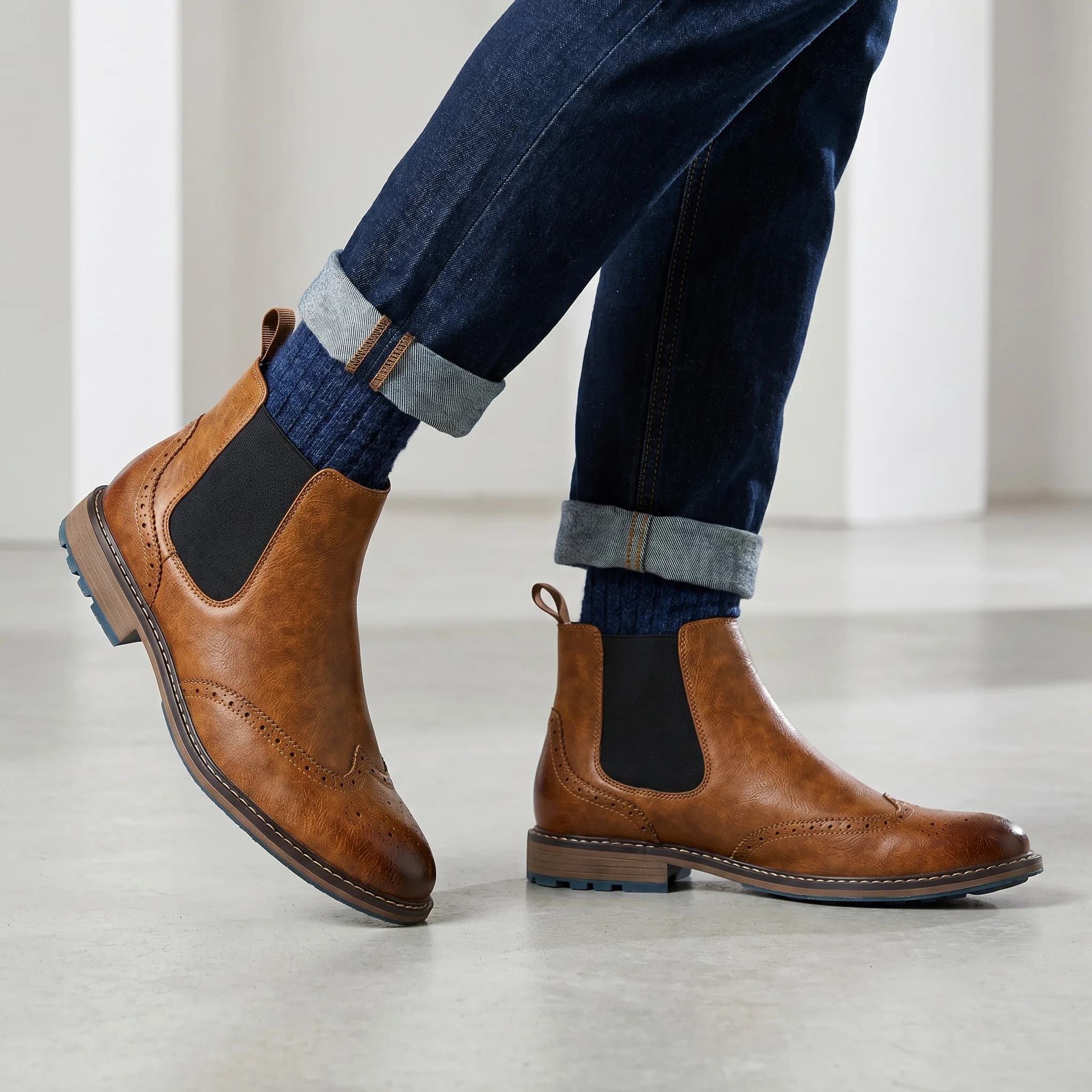 Ankle Boots Brand Retro Comfortable Casual Fashion 2026 Chelsea Boots