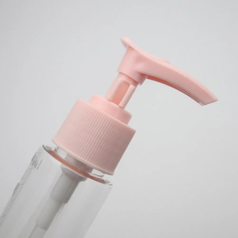 Set di 4 Dispenser Graduati per Sapone Liquido, Bottiglie con Pompa a Pressione per Bagno e Cucina, Facili da Pulire, Materiale Sicuro