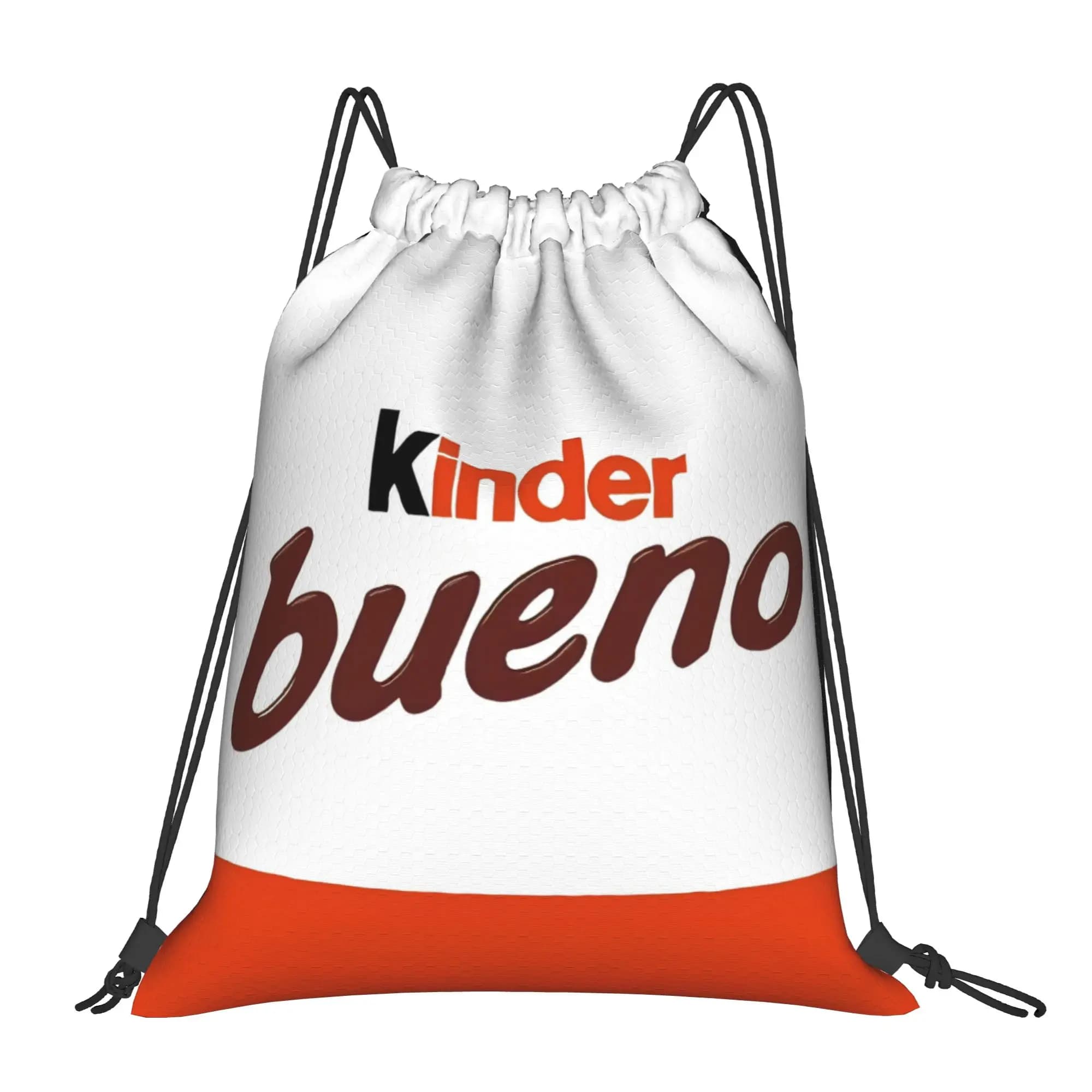 Zaino Portatile con Coulisse Kinder Bueno 3 Kinder, Zaino da Viaggio, Borsa con Coulisse per Scarpe da Ginnastica