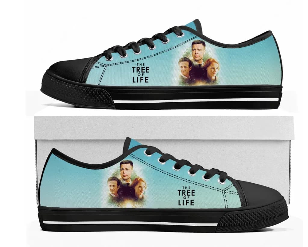 The Tree of Life Low Top High Quality Sneakers Men Women Teenager Canvas Sneaker Casual Personalized Patterns Shoe Custom Shoes