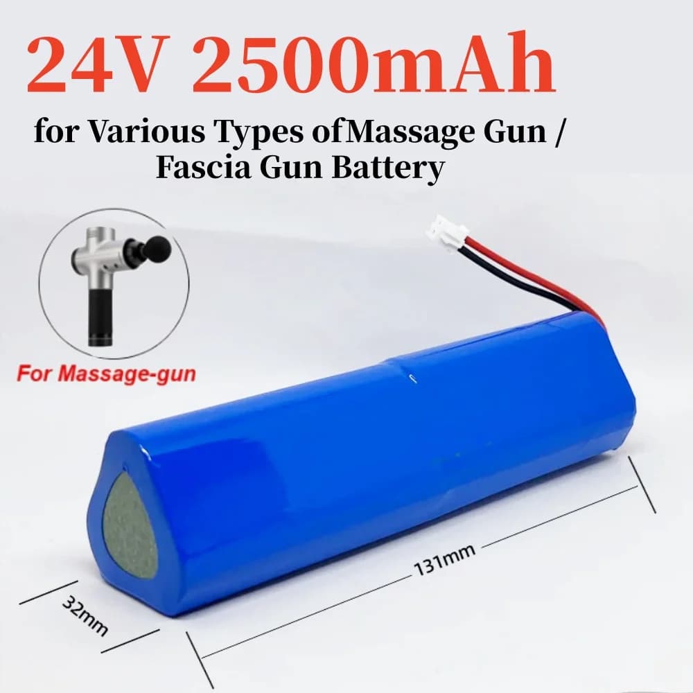 Rechargeable New 24V 2500mAh Li-ion Battery Pack for Phoenix A1 Massage Gun,Fascia Gun