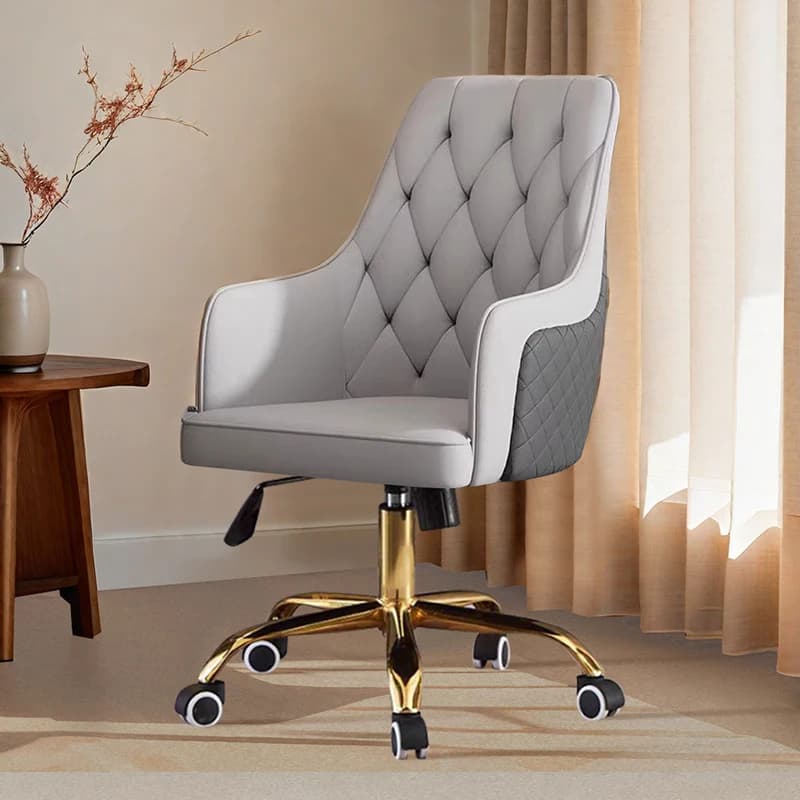 Sedia da ufficio moderna e confortevole Sedia da ufficio ergonomica dal design esecutivo semplice Cuscino per il collo Chaise Mobili da ufficio ergonomici