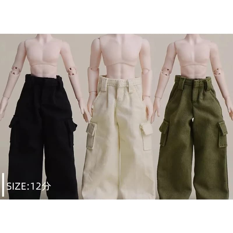 Disponibile Set di Abiti in Scala 1/12 con Pantaloni a Gamba Larga, Giacca, Maglione e Camicia per Bambole BJD