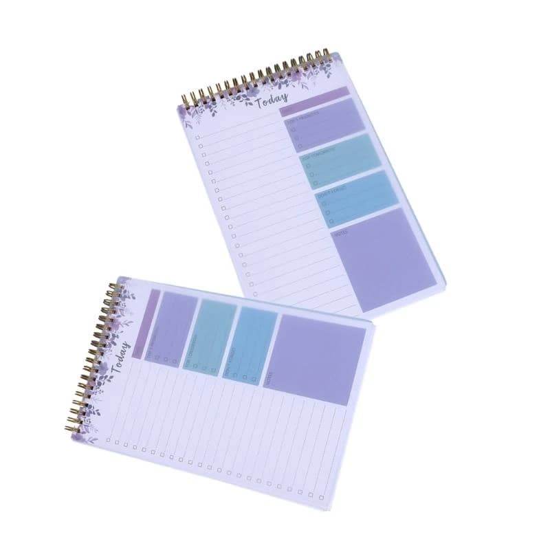 2 per elencare il notebook planner settimanale Notepadi Planner quotidiani