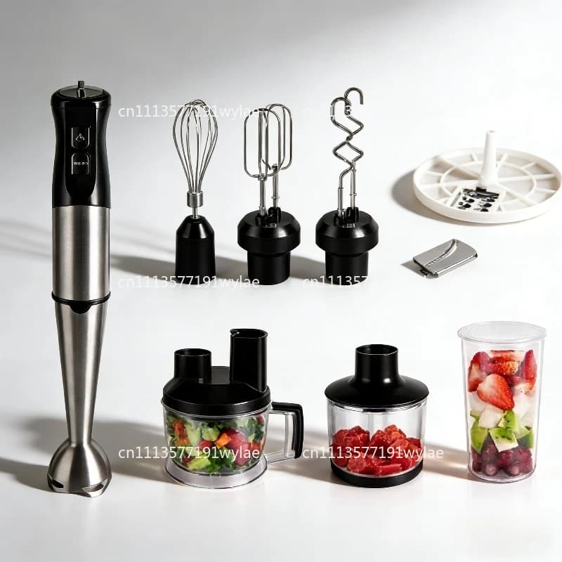 10‑in‑1 Handheld Electric Immersion Blender Multifunctional Household Food Mixer Grinder