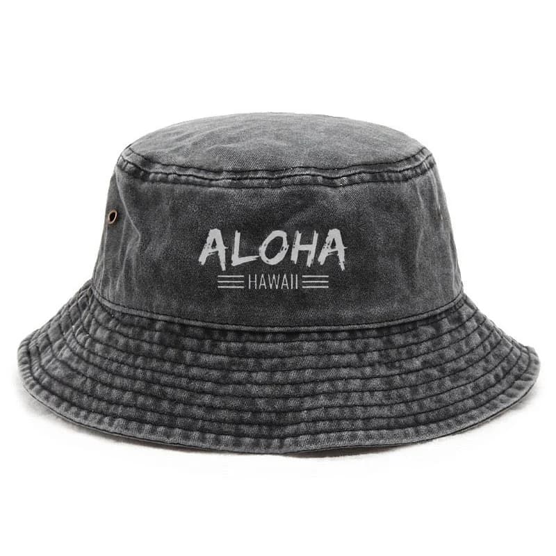 Vintage Style Cotton Vacation Hat, Fishing Hat for Men and Women, Solar Protection, Hawaiian Beach Style